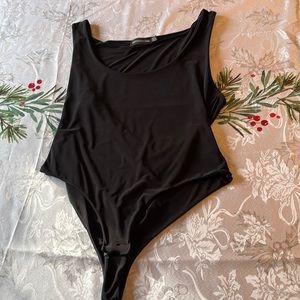 Pretty little thing black bodysuit NWOT